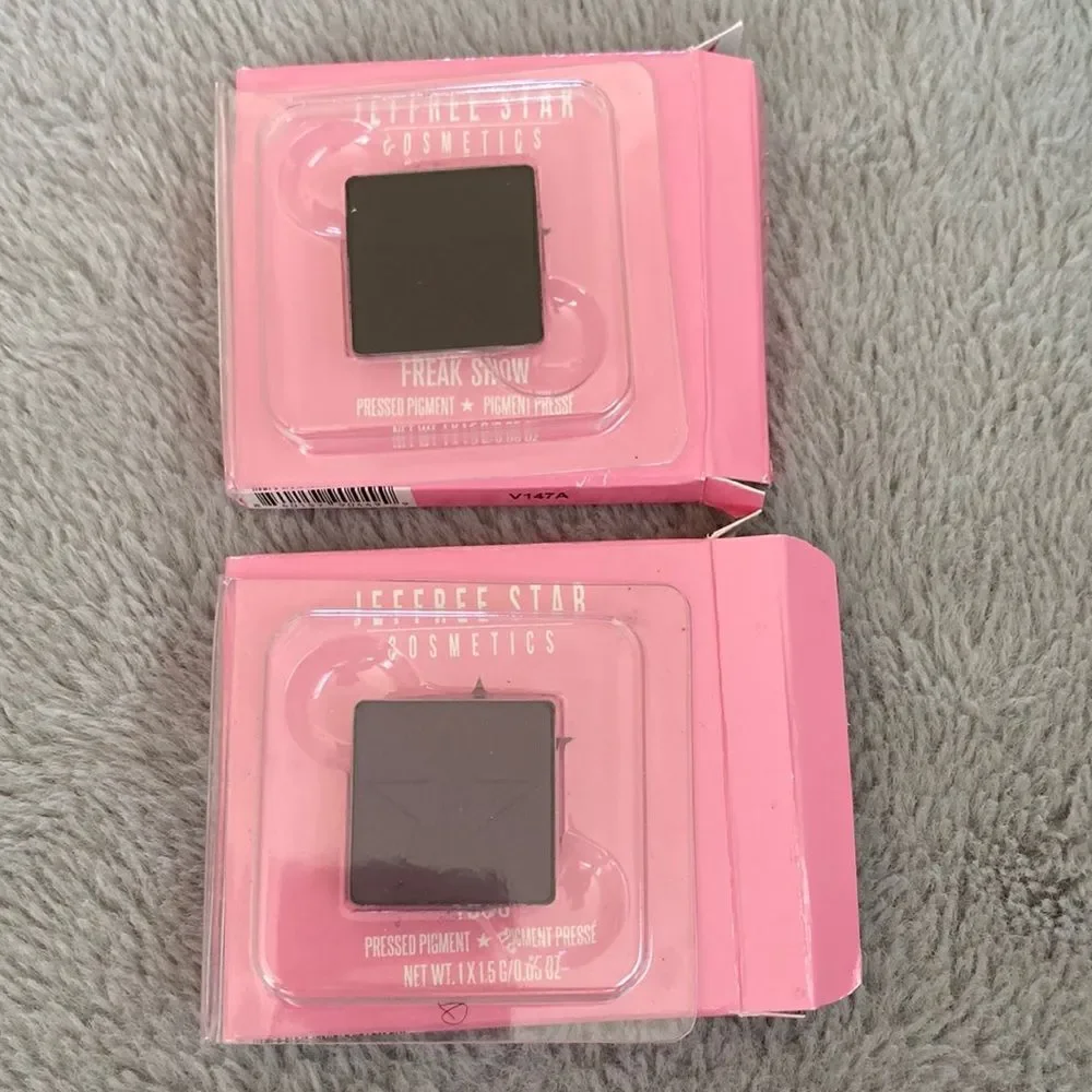 Jeffree Star Pressed Pigments-Freak Show & 1985 New One Now Added Blood Sugar
